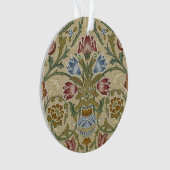 William Morris Brokat Blumen Tapetenmuster Ornament (Vorderseite)