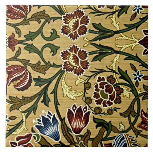 William Morris - Brokat Fliese (Vorderseite)
