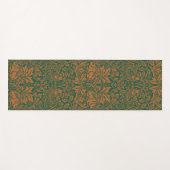 William Morris Brother Rabbit Bernstein Schwarzes Yogamatte (Vorderseite (Horizontal))