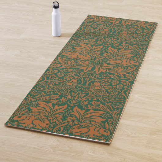William Morris Brother Rabbit Bernstein Schwarzes Yogamatte (Beispiel)