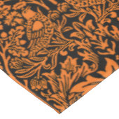 William Morris Brother Rabbit Rust Schwarz Muster Tischdecke (Schrägansicht)
