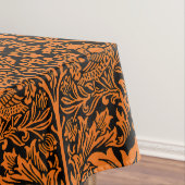 William Morris Brother Rabbit Rust Schwarz Muster Tischdecke (Beispiel)