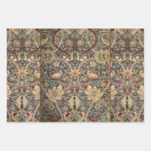 William Morris Bullerswood Faux Tapestry Geschenkpapier Set (Vorderseite 2)