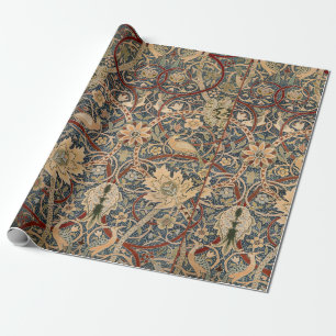 William Morris Bullerswood Faux-Teppich Geschenkpapier