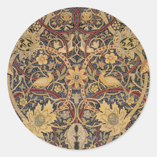 William Morris Bullerswood Faux-Teppich Runder Aufkleber