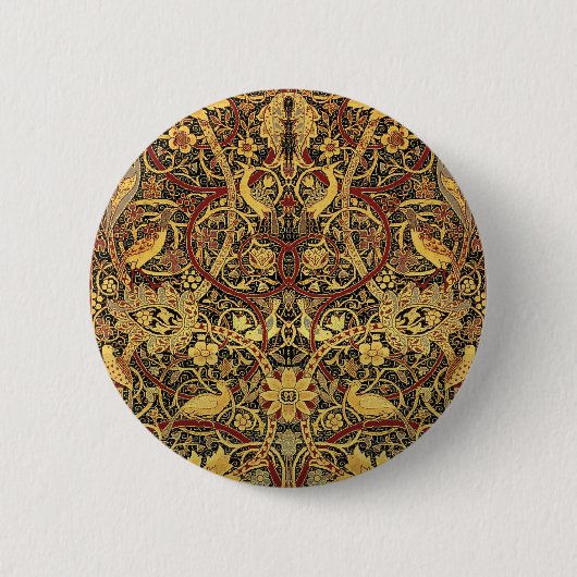 William Morris Bullerswood Imitats Tapestry Button (Vorderseite)