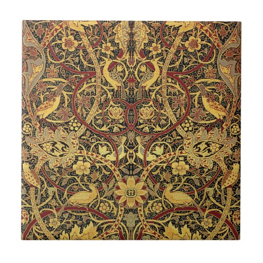 William Morris Bullerswood Imitats Tapestry Fliese (Vorderseite)