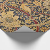 William Morris Bullerswood Imitats Tapestry Geschenkpapier (Ecke)
