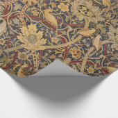 William Morris Bullerswood Imitats Tapestry Geschenkpapier (Ecke)