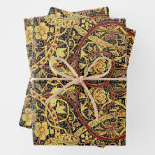 William Morris Bullerswood Imitats Tapestry Geschenkpapier Set (Beispiel)