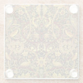 William Morris Bullerswood Imitats Tapestry Glasuntersetzer (Rückseite)