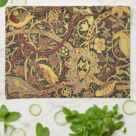William Morris Bullerswood Imitats Tapestry Handtuch (Gefaltet)