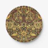 William Morris Bullerswood Imitats Tapestry Pappteller (Vorderseite)