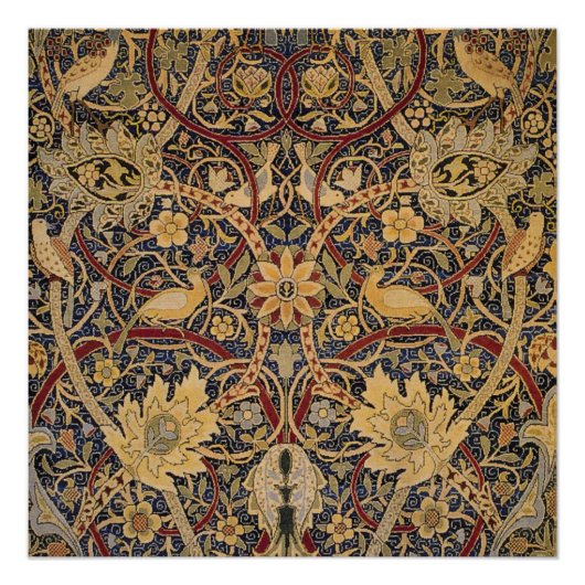 William Morris Bullerswood Imitats Tapestry Poster (Vorderseite)