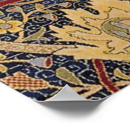 William Morris Bullerswood Imitats Tapestry Poster (Ecke)