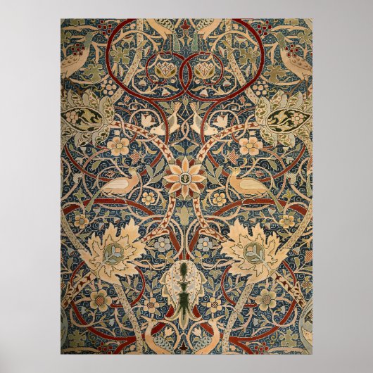 William Morris Bullerswood Imitats Tapestry Poster (Vorne)