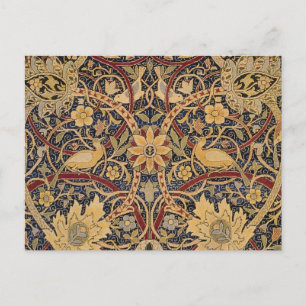 William Morris Bullerswood Imitats Tapestry Postkarte