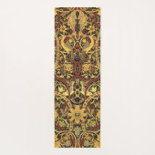 William Morris Bullerswood Imitats Tapestry Yogamatte (Rückseite)