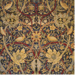 William Morris Bullerswood Tapestry Freistehende Fotoskulptur<br><div class="desc">William Morris produced many tapestries and fabrics 1800s. This vintage William Morris Bullerswood tapestry is an ornate floral design with birds,  flowers,  paisleys,  and leaves. Our gifts are printed with an image of the tapestry,  showing vintage 1800s colors of blues,  orange,  green and red.</div>