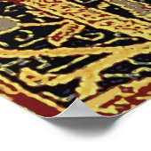 William Morris Bullerswood Tapestry Poster (Ecke)