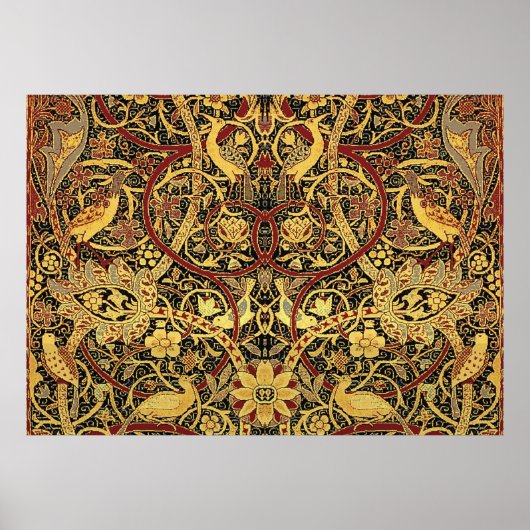 William Morris Bullerswood Tapestry Poster (Vorne)
