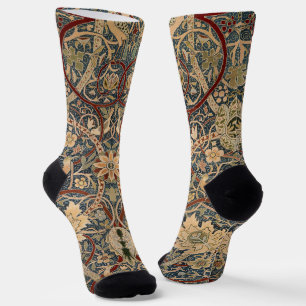 William Morris Bullerswood Vintage Vogelkunst Socken