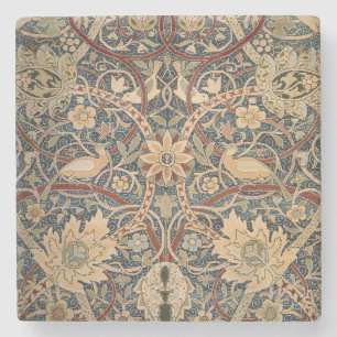 William Morris Bullerswood Vintage Vogelkunst Steinuntersetzer