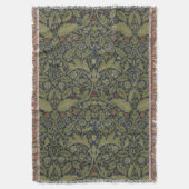 William Morris: Campion Blanket Decke (Vorderseite Vertikal)