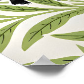 William Morris Cat Poster (Ecke)