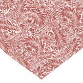 William Morris Cherry Red Larkspur Pattern Mittelgroßer Tischläufer (Ecke)