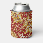 William Morris Cherwell Floral Pattern Red Dosenkühler (Kanne Rückseite)