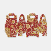 William Morris Cherwell Floral Pattern Red Geschenkschachtel (Ungefaltet)