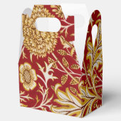 William Morris Cherwell Floral Pattern Red Geschenkschachtel (Geöffnet)