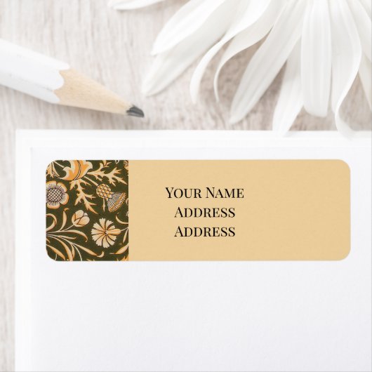 William Morris Cherwell Wallpaper Pattern (Insitu)