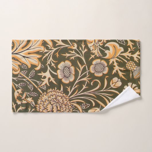 William Morris Cherwell Wallpaper Pattern Badhandtuch Set (Handtuch)