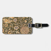 William Morris Cherwell Wallpaper Pattern Gepäckanhänger (Vorderseite horizontal)