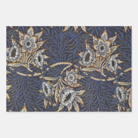 William Morris Cherwell Wallpaper Pattern Geschenkpapier Set (Vorderseite 3)