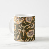 William Morris Cherwell Wallpaper Pattern Kaffeetasse (Vorderseite Links)