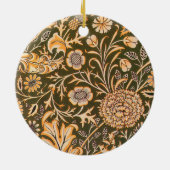 William Morris Cherwell Wallpaper Pattern Keramik Ornament (Hinten)
