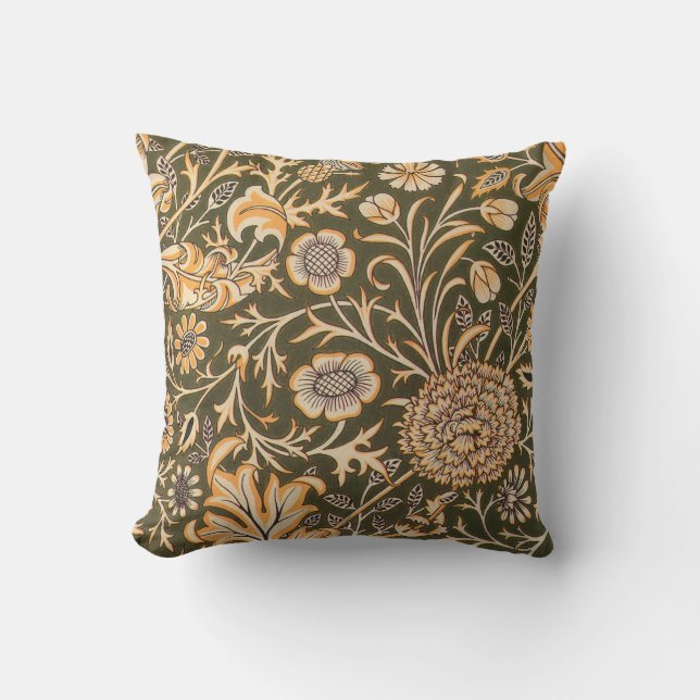 William Morris Cherwell Wallpaper Pattern Kissen (Vorderseite)