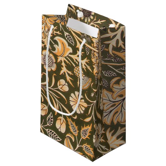 William Morris Cherwell Wallpaper Pattern Kleine Geschenktüte (Vorderseite Schrägansicht)