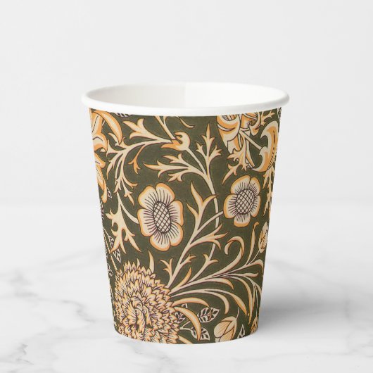 William Morris Cherwell Wallpaper Pattern Pappbecher (Links)