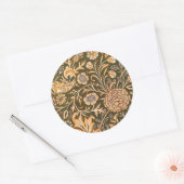 William Morris Cherwell Wallpaper Pattern Runder Aufkleber (Umschlag)