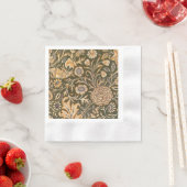 William Morris Cherwell Wallpaper Pattern Serviette (Beispiel)