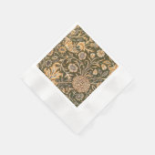 William Morris Cherwell Wallpaper Pattern Serviette (Ecke)