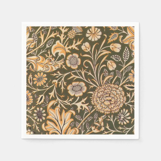 William Morris Cherwell Wallpaper Pattern Serviette (Vorderseite)