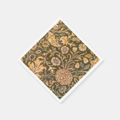 William Morris Cherwell Wallpaper Pattern Serviette (Ecke)
