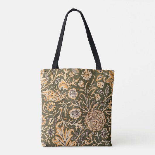 William Morris Cherwell Wallpaper Pattern Tasche (Rückseite)