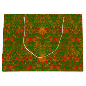 William Morris Christmas Colors  Große Geschenktüte (Vorderseite)