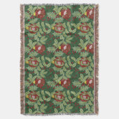 William Morris Christmas Decke (Vorderseite Vertikal)